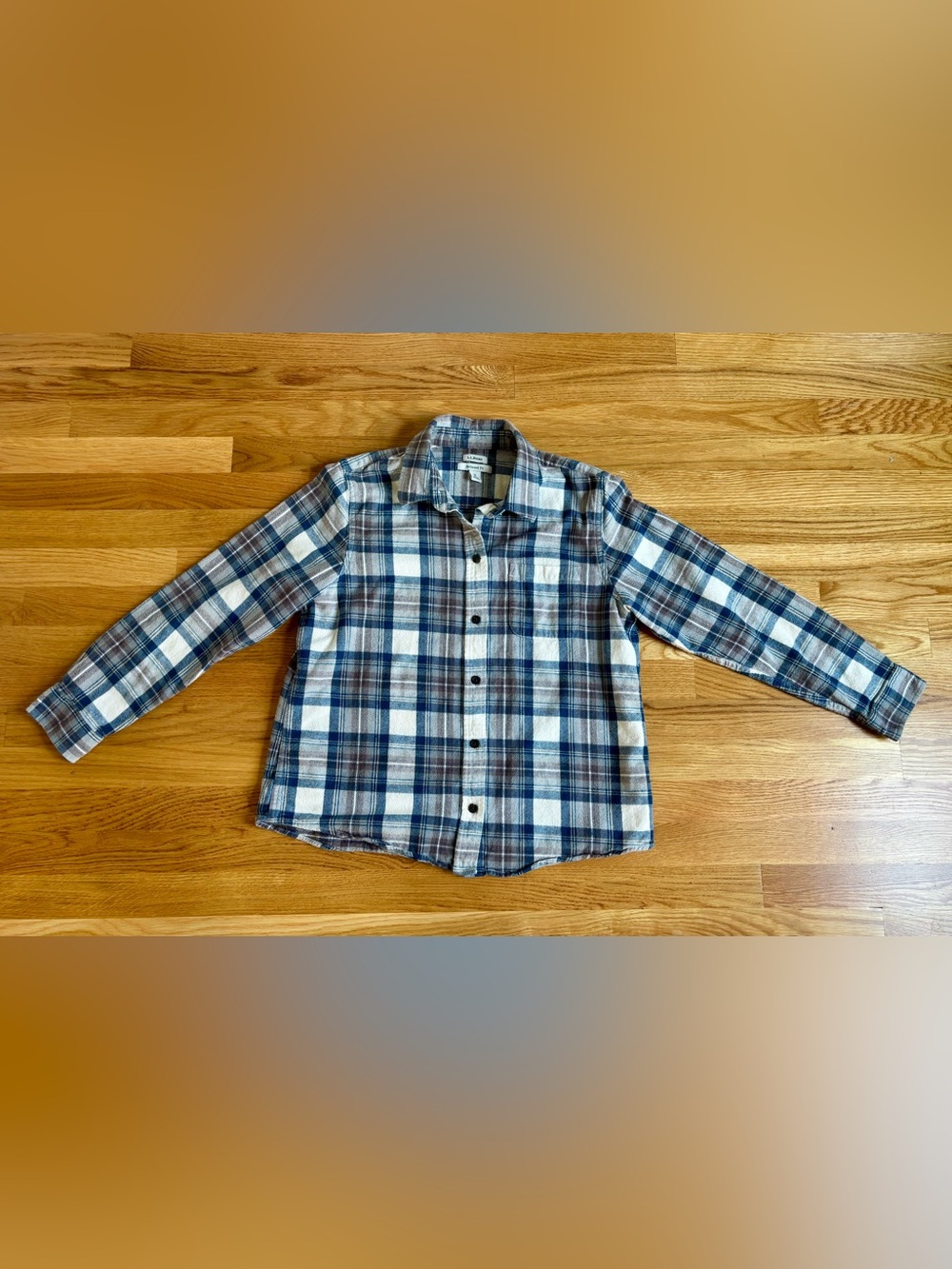 L.L. Bean flannel shirt
